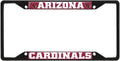 Fanmats NFL Arizona Cardinals Black Metal License Plate Frame