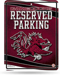 South Carolina Gamecocks Metal Parking Sign