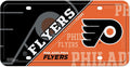 Philadelphia Flyers Metal Auto Tag License Plate, Split Design, 6x12 Inch