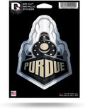 Purdue University Boilermakers 5 Inch Sticker Decal Metallic Shimmer Design Flat Vinyl