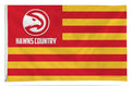 Atlanta Hawks Flag Banner 3x5 Country Design Premium with Metal Grommets Outdoor House Basketball