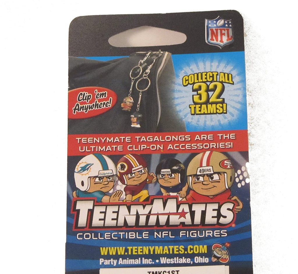 Party Animal NFL Arizona Cardinals Teeny Mates Keychain Tag Along Figure
