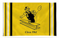 Pittsburgh Steelers Premium 3x5 Feet Flag Banner, Retro Logo, Metal Grommets, Outdoor Indoor, Single Sided