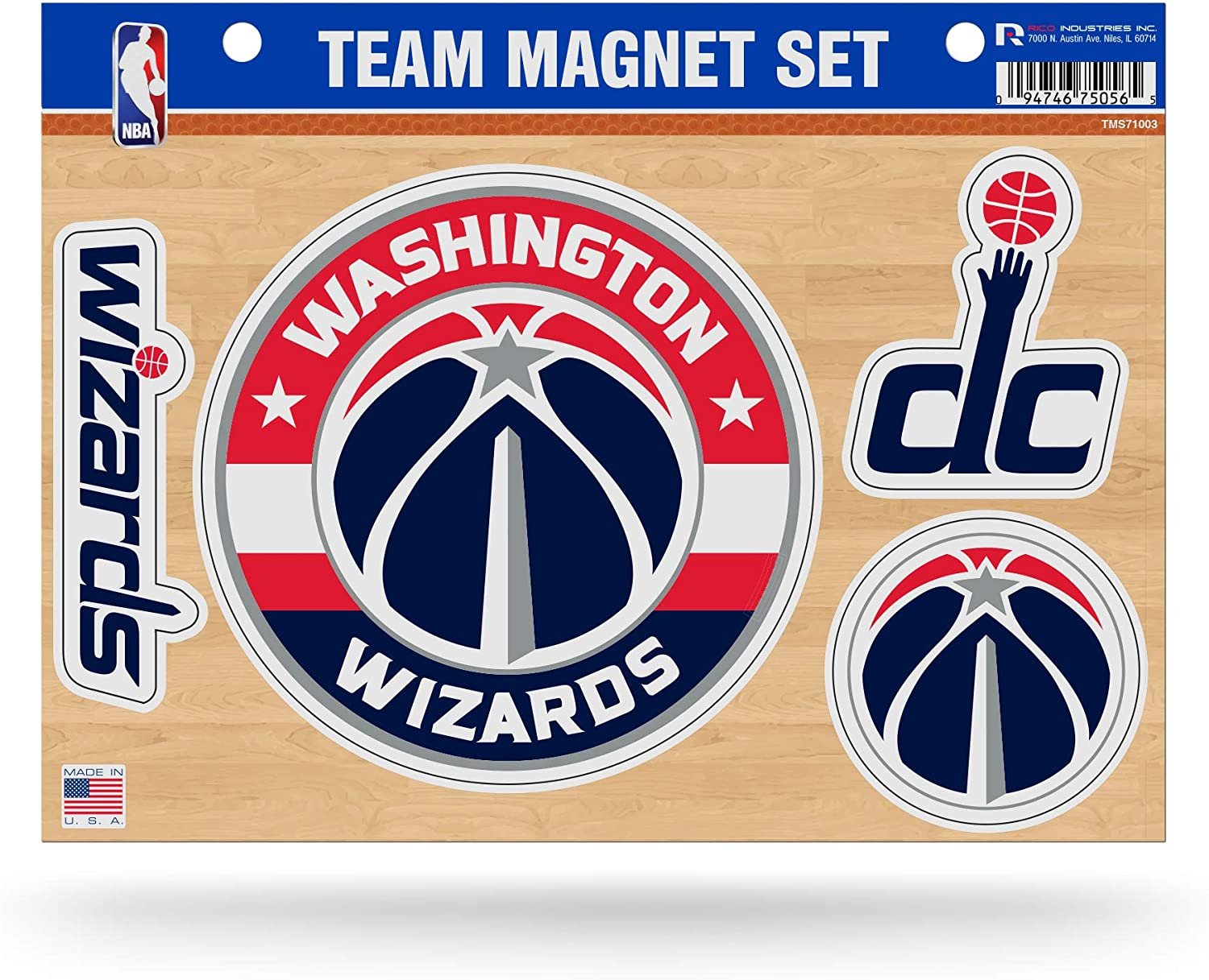 Washington Wizards Team Magnet Set