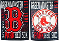 Boston Red Sox Fan Rules Deluxe 2-Sided 28x44 Banner Outdoor House Flag Baseball