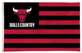 Chicago Bulls Flag Banner 3x5 Country Design Premium with Metal Grommets Outdoor House Basketball