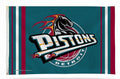 Detroit Pistons Flag Banner 3x5 Retro Design Premium with Metal Grommets Outdoor House Basketball