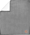 Chicago Bears Cable Sweater Knit Sherpa Throw Blanket 50x60 Inch Adult