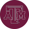 Texas A&M Aggies Decal RR 4" Round Vinyl Auto Home Window Glass University of