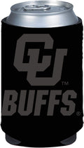 Colorado Buffaloes 2-Pack Tonal Black Design 12oz CAN Neoprene Beverage Insulator Holder Cooler University of