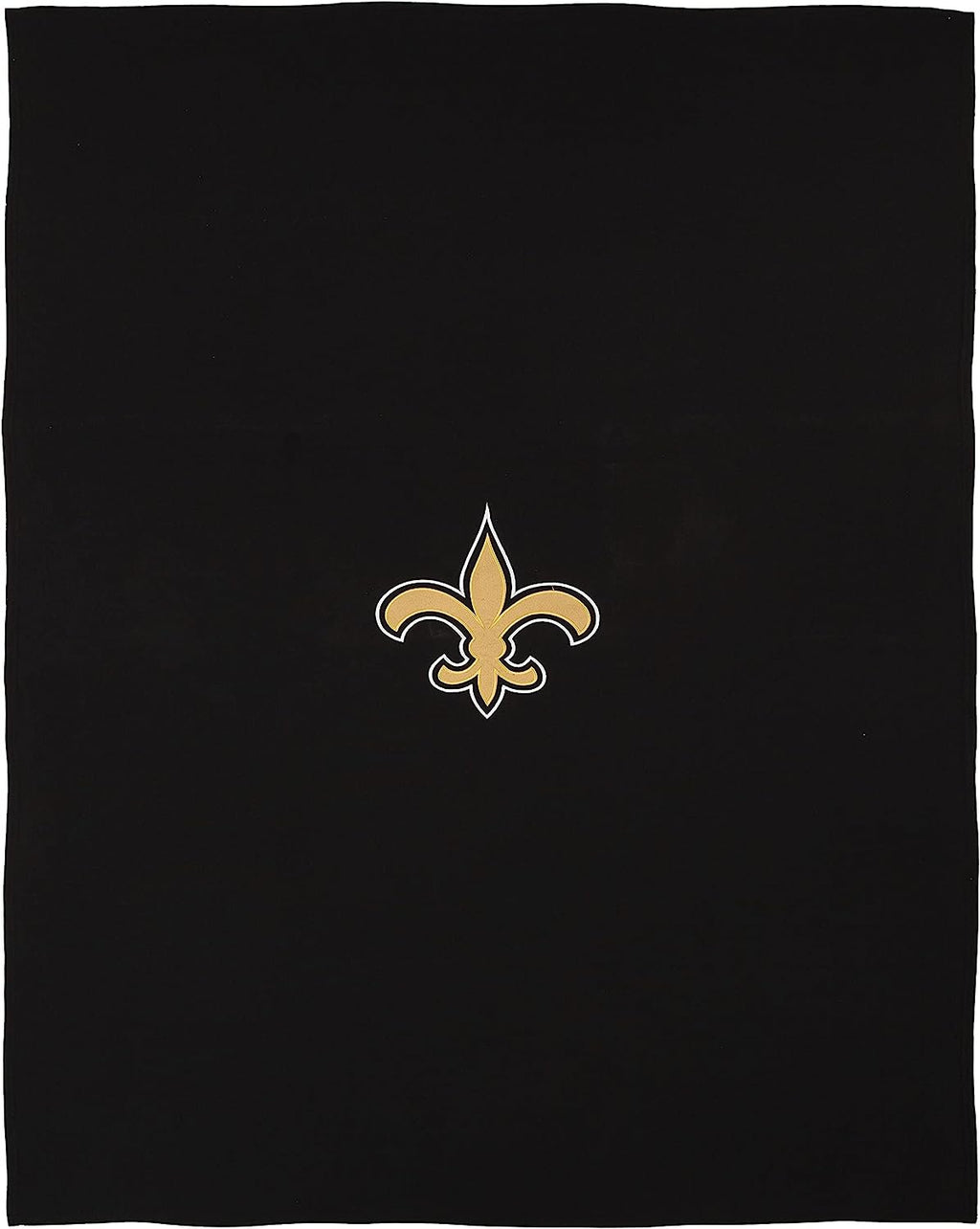New Orleans Saints Throw Blanket, Sweatshirt Design, Embroidered Logo, Dominate Style, 54x84 Inch