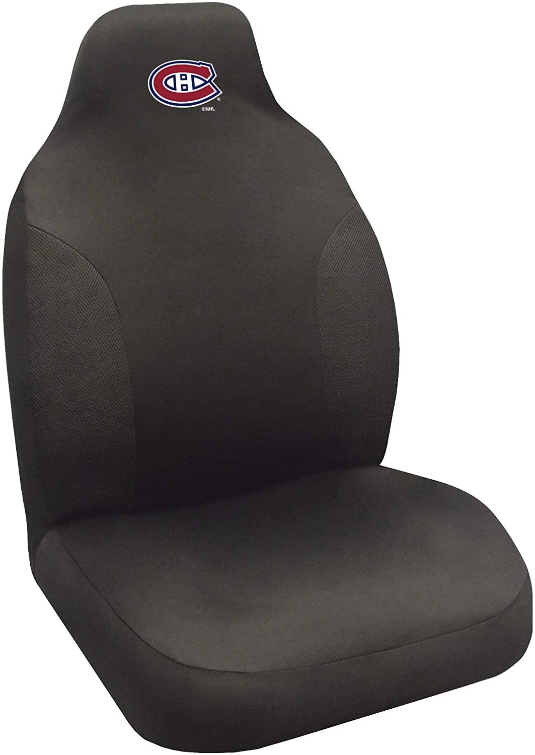 Montreal Canadiens Bucket Auto Seat Cover 48x20 Inch Elastic