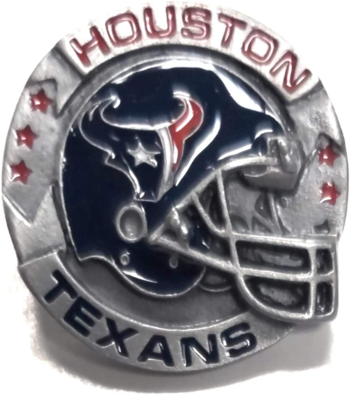 Houston Texans Glossy Metal Hat Lapel Pin Team Logo Football