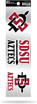 Rico Industries NCAA San Diego State Aztecs 3-Piece Retro Spirit Decals