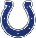 Indianapolis Colts Solid Metal Color Auto Emblem Raised Die Cut