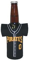 Pittsburgh Pirates 16oz Drink Bottle Cooler Insulated Neoprene Beverage Holder, Team Jersey Design