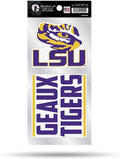 LSU Double Up Die Cut Sticker
