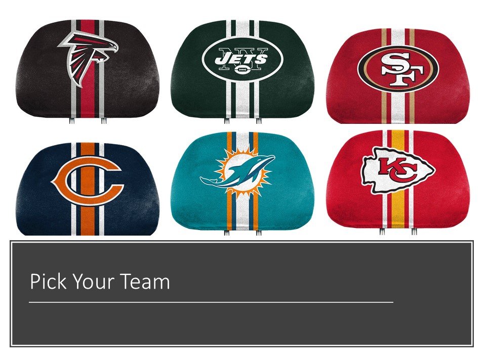 Tennessee Titans Premium Pair of Auto Head Rest Covers, Full Color Printed, Elastic, 10x14 Inch