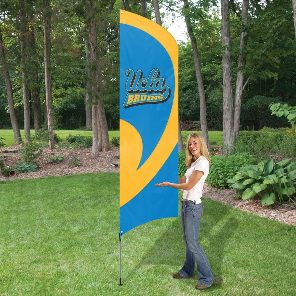 UCLA Bruins Tailgating Flag Kit 8.5 x 2.5 feet with Pole