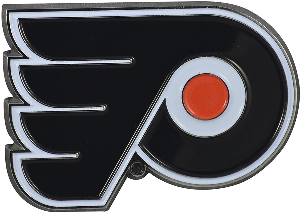 Philadelphia Flyers Solid Metal Auto Emblem Raised Decal