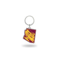 Arizona State University Sun Devils Metal Keychain, State Shaped