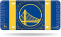 Golden State Warriors Metal Auto Tag License Plate, Jersey Design, 6x12 Inch
