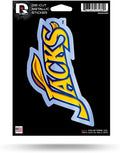 South Dakota State University Jackrabbits 5 Inch Sticker Decal Metallic Shimmer Design Flat Vinyl