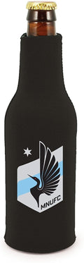 Minnesota United 2-Pack Zipper Bottle Neoprene Beverage Insulator Holder Cooler MLS Soccer