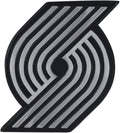 Portland Trail Blazers Solid Metal Raised Auto Emblem Decal Adhesive Backing