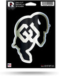 University of Colorado Buffaloes 5 Inch Sticker Decal Metallic Shimmer Design Flat Vinyl