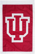 Indiana University Hoosiers Premium Double Sided Banner Flag Applique 28x44 Inch Indoor Outdoor