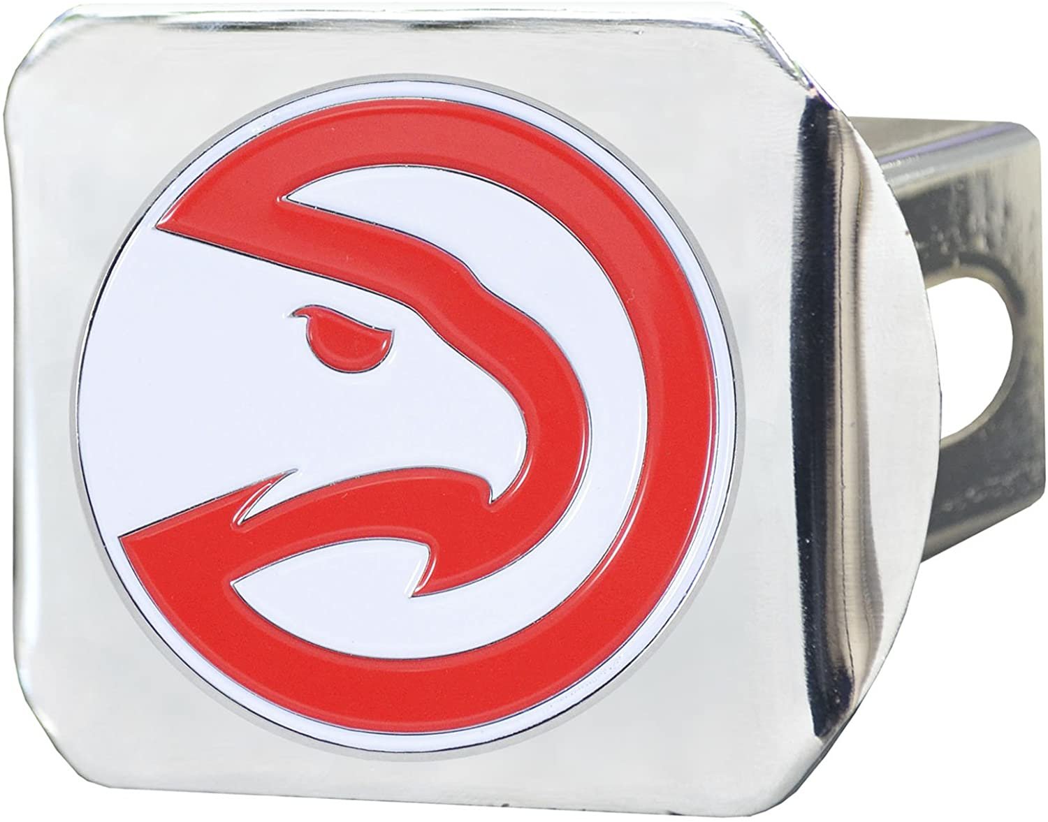 Chicago Bulls Hitch Cover Solid Metal with Raised Color Metal Emblem 2" Square Type III
