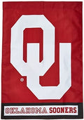 University of Oklahoma Sooners Premium 2-Sided 28x40 Inch Banner Flag with Pole Sleeve