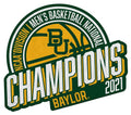 Baylor University Bears 2021 Champions Soft Felt Pennant, Shape Cut, 18 Inch