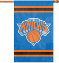 New York Knicks House Banner Flag Applique Embroidered Double Sided 44x28 Inch
