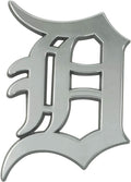 Detroit Tigers Solid Metal Raised Auto Emblem Decal Adhesive Backing