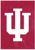 Indiana University Hoosiers Premium Garden Flag Banner Applique Embroidered 12.5x18 Inch