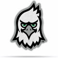 University of North Dakota Fighting Hawks Soft Felt Pennant, Mascot Design, Shape Cut, 18 Inch, Easy To Hang