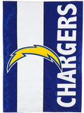 Los Angeles Chargers Garden Flag Banner, Premium Double Sided, 13x18 Inch, Applique Embellish Design