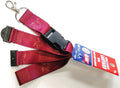 Texas State Bobcats RR Deluxe 2-Sided Lanyard Breakaway Clip w/J-Hook Keychain University of