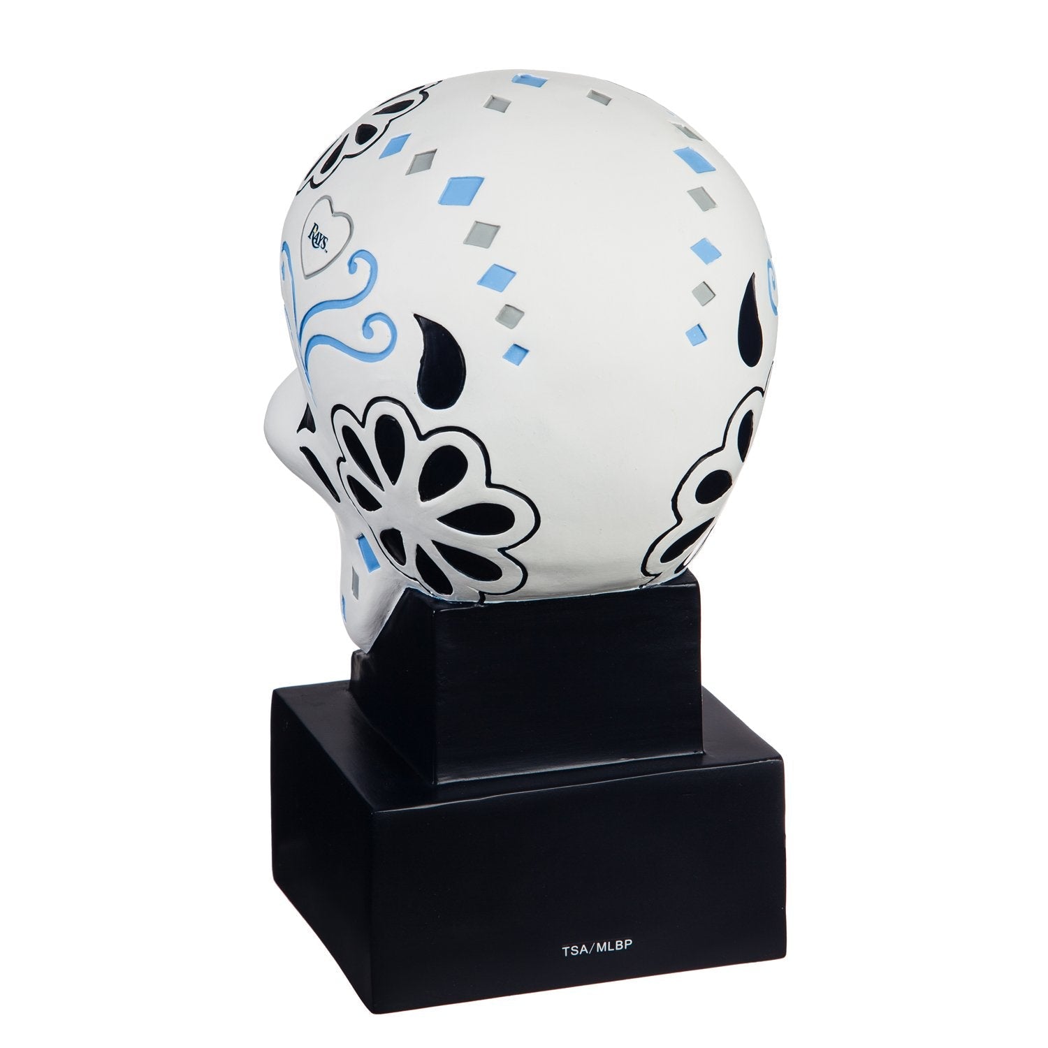 Tampa Bay Rays 10 Inch Sugar Skull Outdoor Statue Decoration Good Luck