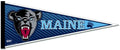 University of Maine Black Bears Soft Felt Pennant, Mascot Design, 12x30 Inch, Easy To Hang