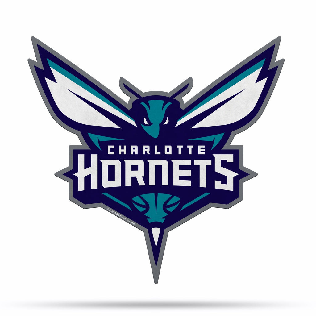 Charlotte Hornets Pennant Primary Logo 18 Inch Soft Felt
