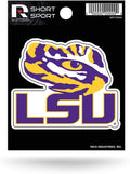 Louisiana State University LSU Tigers 3 Inch Decal Sticker Die Cut Flat Vinyl Full Adhesive Backing