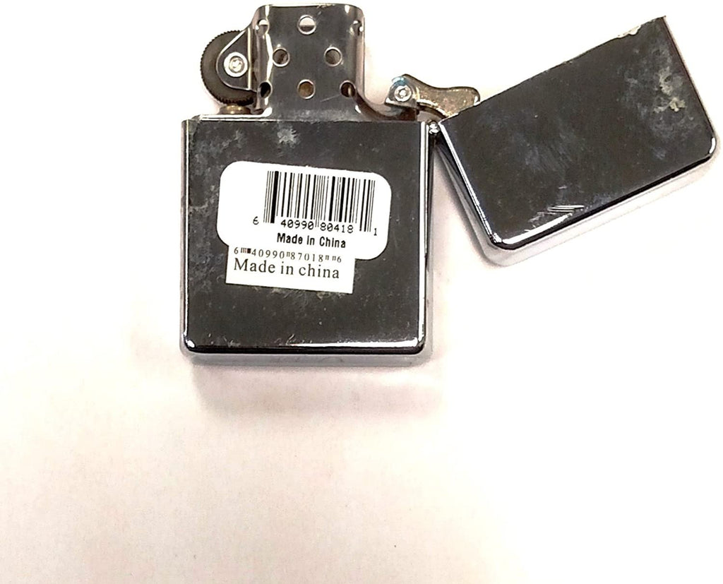 Air Force Pocket Lighter Flip-Top Metal Chrome United States US Military
