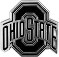 Ohio State Buckeyes Chrome Automobile Emblem University of