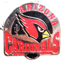 Arizona Cardinals Glossy Metal Hat Lapel Pin Team Logo Football