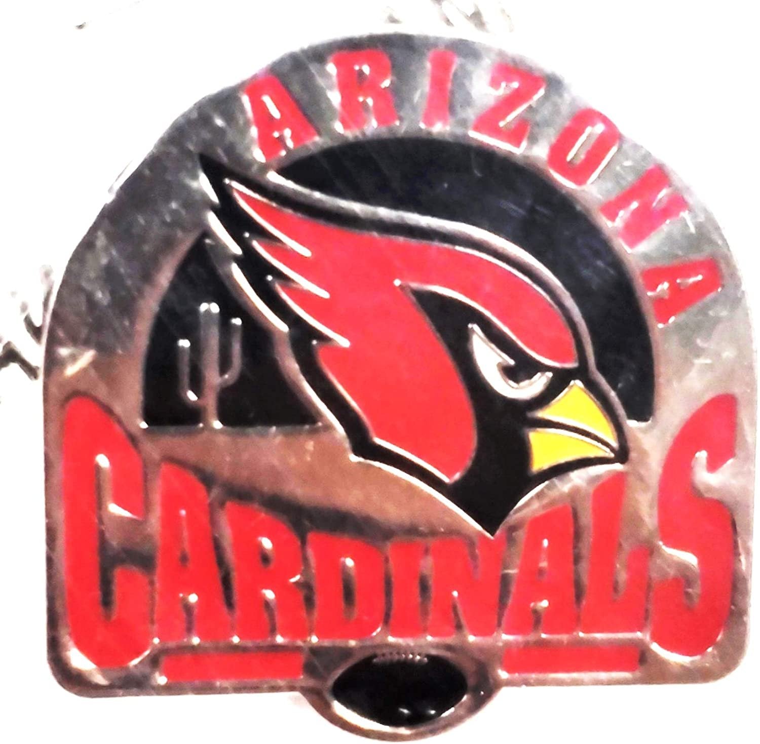 Arizona Cardinals Glossy Metal Hat Lapel Pin Team Logo Football