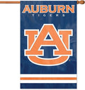 Auburn University Tigers Premium Double Sided Banner Flag Applique Embroidered 28x44 Inches