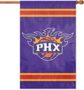 Phoenix Suns Premium Double Sided Banner Flag Applique Embroidered 28x44 Inches